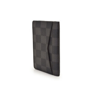 Louis Vuitton Organizer Pouch Graphite Black Dough